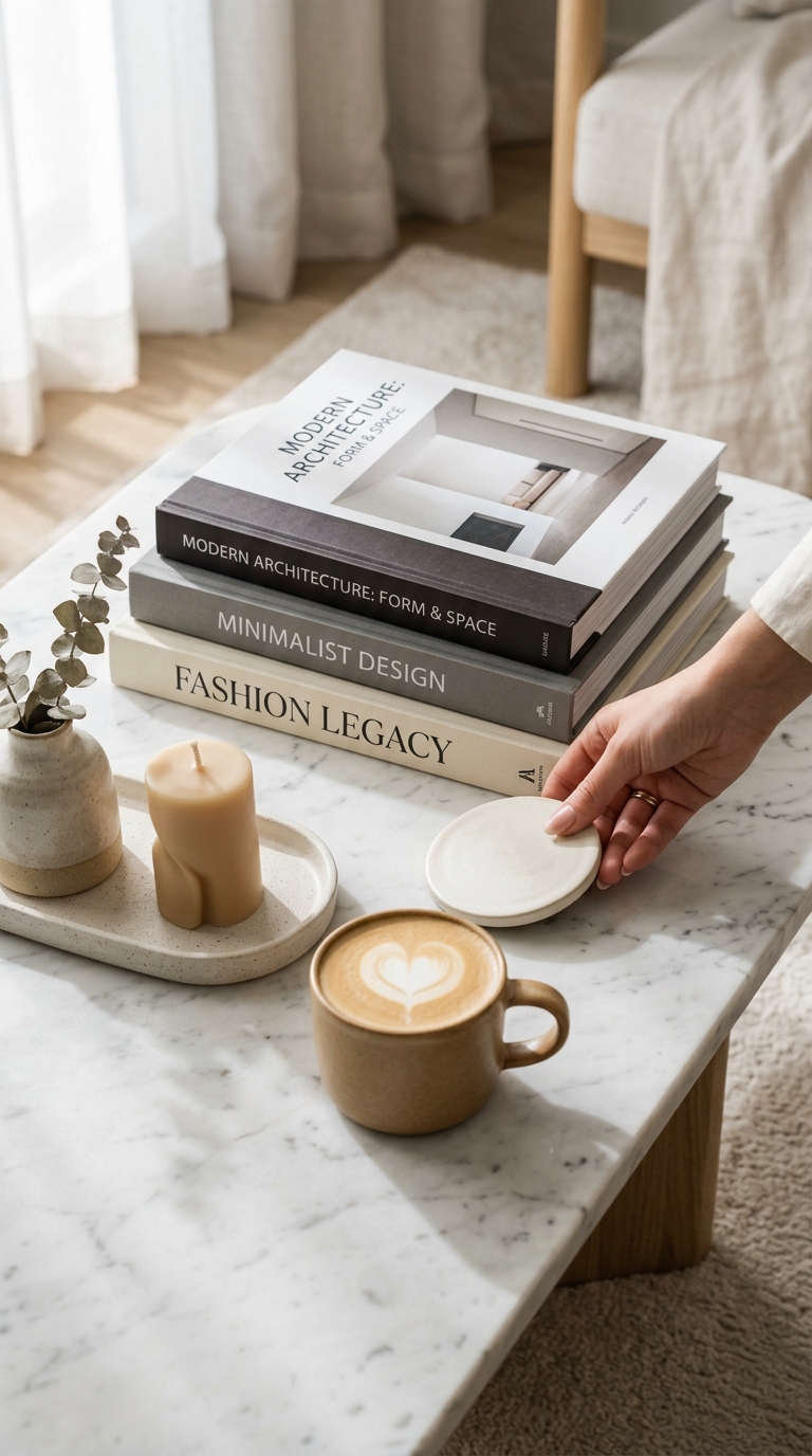 Mastering Coffee Table Book Styling: Architecture of Placement
