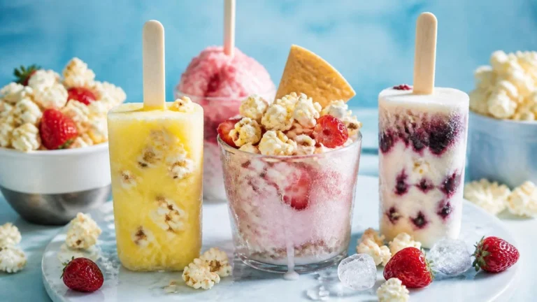 Frozen Popcorn Treats