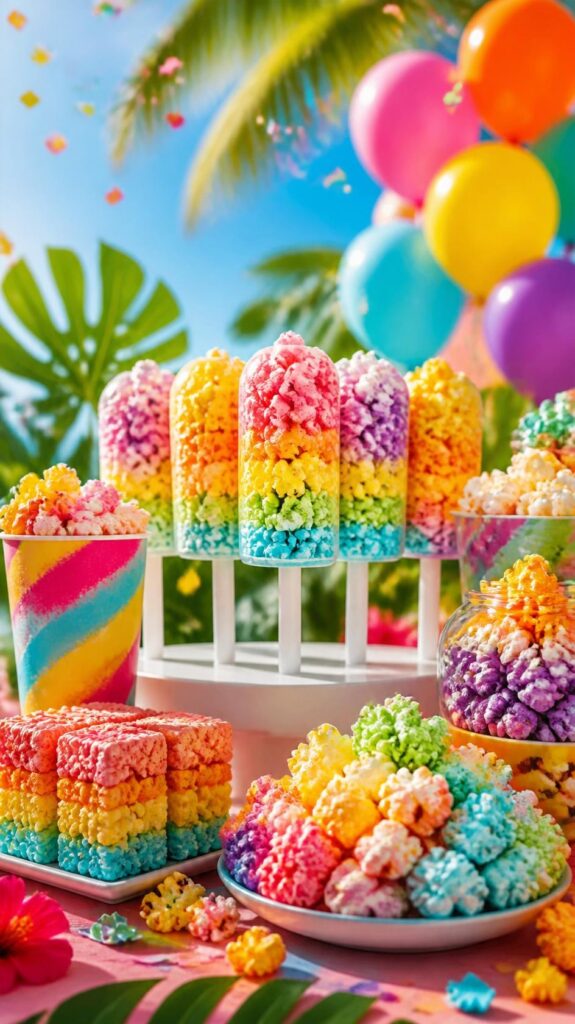 Frozen Popcorn Treats are the Ultimate Pool Party Snacks
