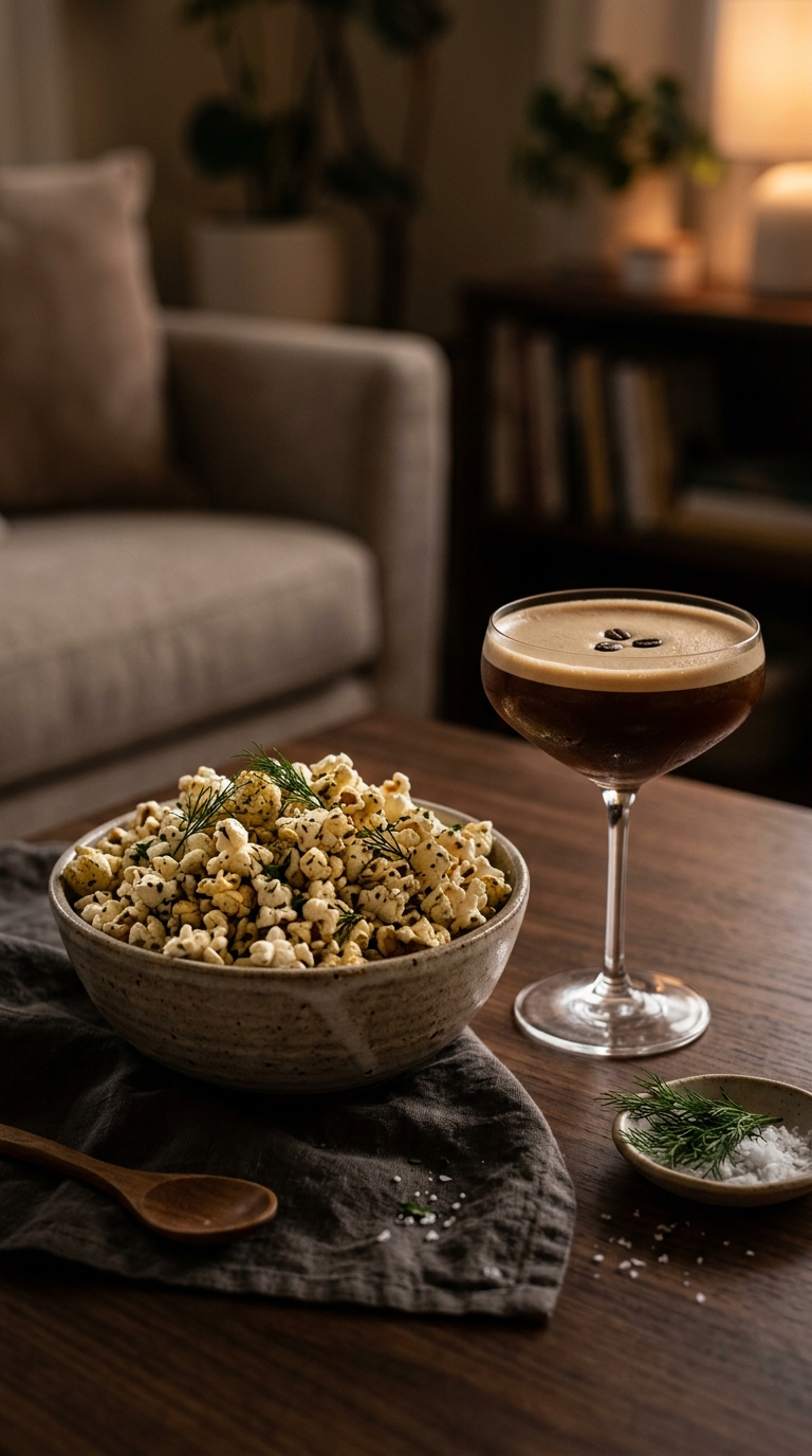 Dill Pickle Garden Herb Popcorn: The Perfect Cooling Summer Snack