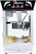 Vintage-style countertop popcorn machines