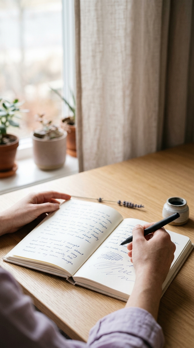 daily reflection prompts — morning journaling — evening reflection — Reclaim Your Calm Guide Tips Essentials (in-article)